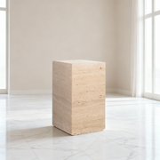 SCOGLIO Plinth Travertine small
