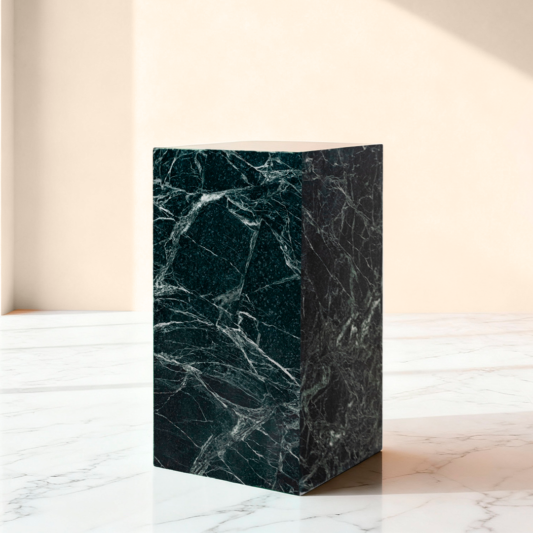 SCOGLIO Plinth Verde Alpi XL